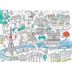 Ravensburger (10760) - "Paris" - 80 pieces puzzle