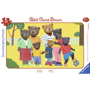 Ravensburger (06167) - "Little Brown Bear" - 15 pieces puzzle