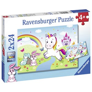 Ravensburger (07828) - "Fabulous Unicorn" - 24 pieces puzzle