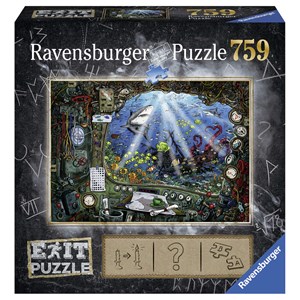 Ravensburger (19953) - "Exit U-Boot (in German)" - 759 pieces puzzle