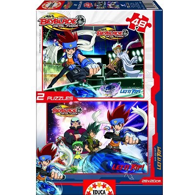 Educa (14882) - "Beyblade, Let it Rip!" - 48 pieces puzzle