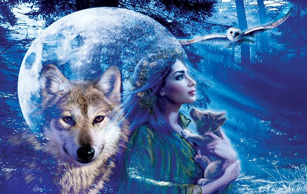 SunsOut (50062) - Andrew Farley: "Moonlit Brethren" - 500 pieces puzzle