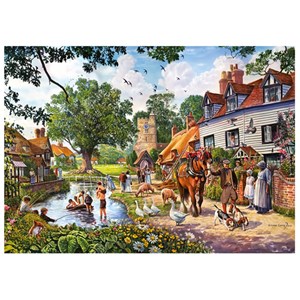 Falcon (11248) - Steve Crisp: "Beautiful Summer's Day" - 1000 pieces puzzle
