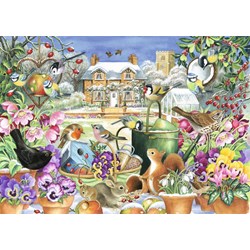 Falcon (11235) - Claire Comerford: "Gardens of All Seasons" - 1000 pieces puzzle