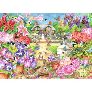 Falcon (11235) - Claire Comerford: "Gardens of All Seasons" - 1000 pieces puzzle