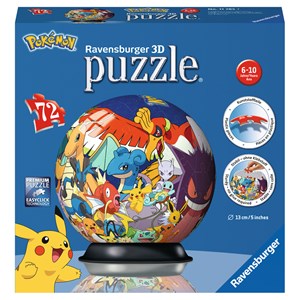 Ravensburger (11785) - "Pokemon" - 72 pieces puzzle