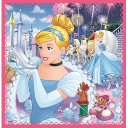 Trefl (34833) - "Disney Princess" - 20 36 50 pieces puzzle