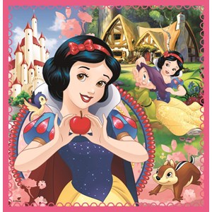 Trefl (34833) - "Disney Princess" - 20 36 50 pieces puzzle