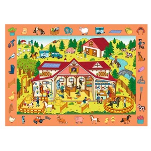 Trefl (15535) - "Farm" - 70 pieces puzzle
