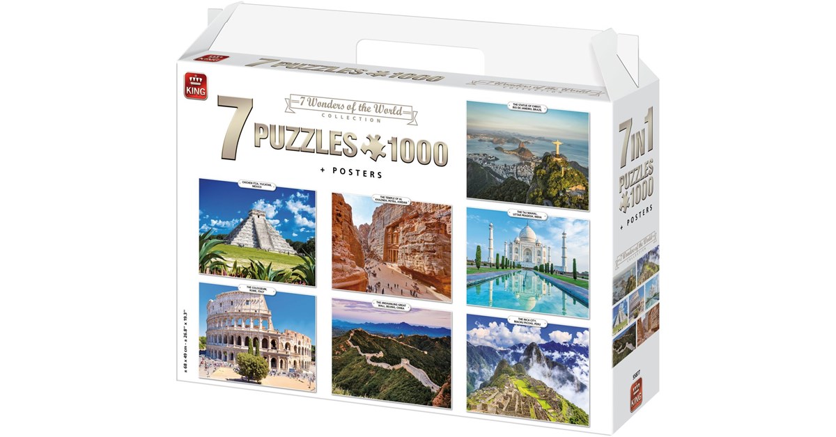 World Puzzle - 1000 pieces | Maps International