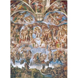 Clementoni (39250) - Michelangelo: "Universal Judgment" - 1000 pieces puzzle