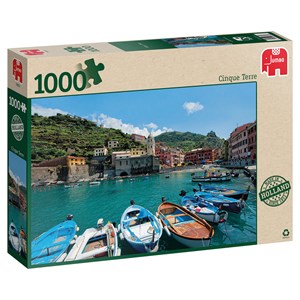 Jumbo (18353) - "Cinque Terre" - 1000 pieces puzzle