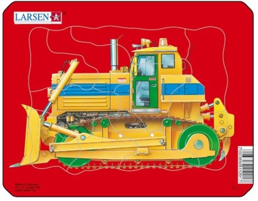 Larsen (Z1-3) - "Bulldozer" - 10 pieces puzzle