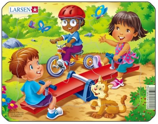 Larsen (Z10-1) - "Playground" - 7 pieces puzzle