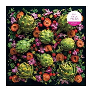 Chronicle Books / Galison (9780735357792) - "Artichoke Floral" - 500 pieces puzzle