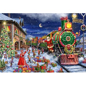 Jumbo (11268) - "Santa’s Special Delivery" - 1000 pieces puzzle