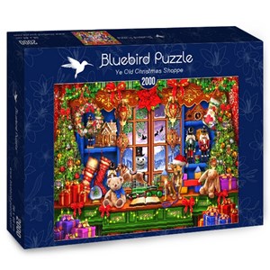 Bluebird Puzzle (70184) - Ciro Marchetti: "Ye Old Christmas Shoppe" - 2000 pieces puzzle