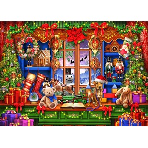 Bluebird Puzzle (70184) - Ciro Marchetti: "Ye Old Christmas Shoppe" - 2000 pieces puzzle