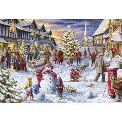 Gibsons (G3409) - Marcello Corti: "A White Christmas" - 500 pieces puzzle