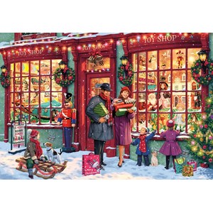 Gibsons (G6252) - "Christmas Toy Shop" - 1000 pieces puzzle