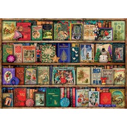 Ravensburger (19801) - "The Christmas Library" - 1000 pieces puzzle