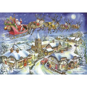 The House of Puzzles (4487) - Ray Cresswell: "No.13, Christmas Eve" - 1000 pieces puzzle