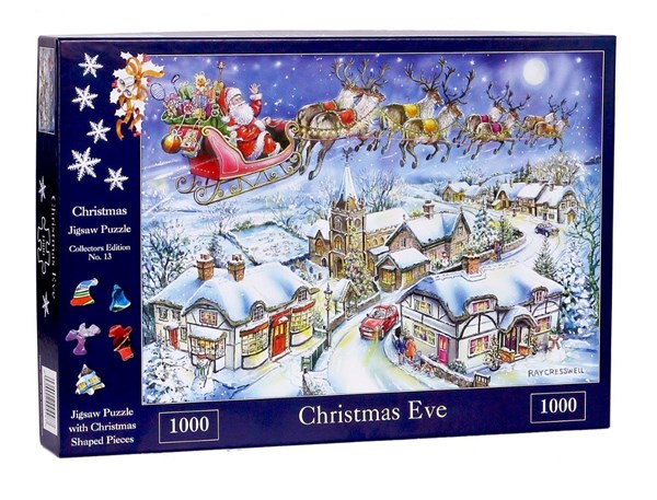 The House of Puzzles (4487) - Ray Cresswell: "No.13, Christmas Eve" - 1000 pieces puzzle