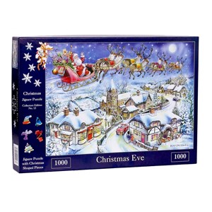 The House of Puzzles (4487) - Ray Cresswell: "No.13, Christmas Eve" - 1000 pieces puzzle