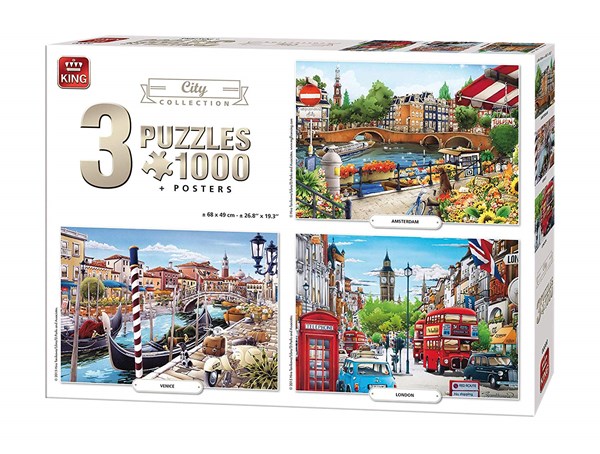 King International (05205) - "City Collection" - 1000 pieces puzzle