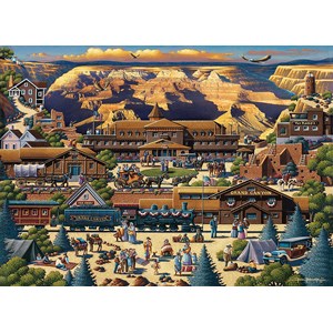 MasterPieces (45118) - Eric Dowdle: "Grand Canyon" - 1000 pieces puzzle