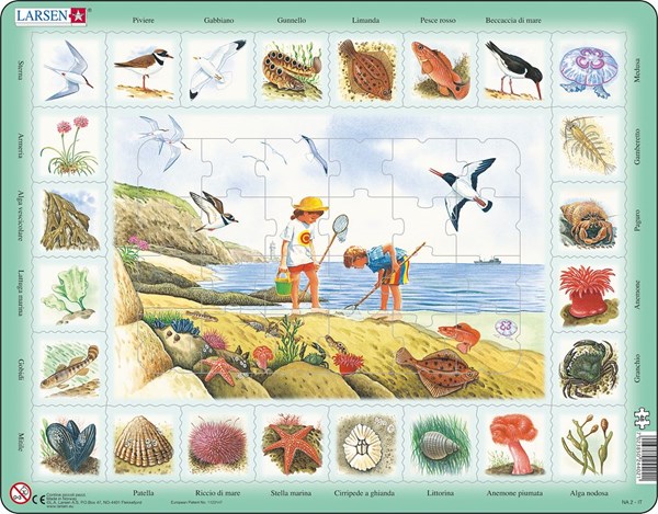 Larsen (NA2-IT) - "Seaside" - 48 pieces puzzle