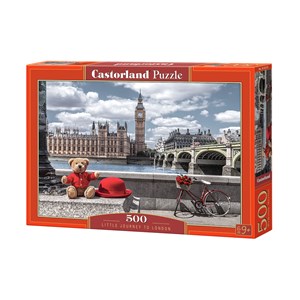 Castorland (B-53315) - "Little Journey to London" - 500 pieces puzzle