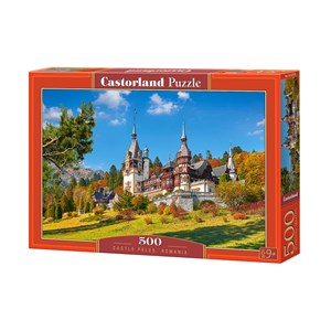 Castorland (B-53292) - "Castle Peles, Romania" - 500 pieces puzzle