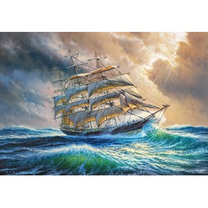 Castorland (C-104529) - "Sailing Against All Odds" - 1000 pieces puzzle
