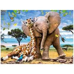 King International (05327) - "Animal World" - 12 24 36 50 pieces puzzle