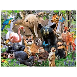 King International (05327) - "Animal World" - 12 24 36 50 pieces puzzle