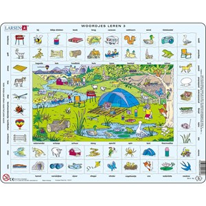 Larsen (EN4-NL) - "Learning English in the Countryside" - 70 pieces puzzle