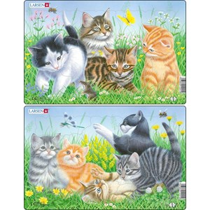 Larsen (CU5) - "Cute Kittens" - 10 pieces puzzle