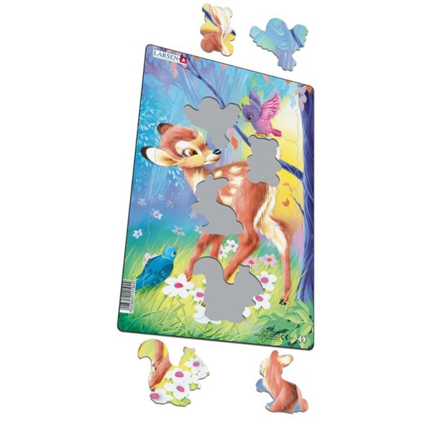 Larsen (CU1-1) - "Cute Animals" - 14 pieces puzzle
