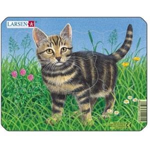 Larsen (M13-2) - "Cats and Dogs" - 6 pieces puzzle