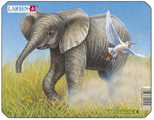 Larsen (M9-1) - "Elephant" - 9 pieces puzzle