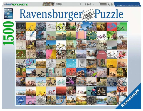 Ravensburger (16007) - "Bicycles" - 1500 pieces puzzle