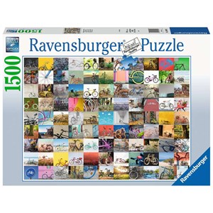 Ravensburger (16007) - "Bicycles" - 1500 pieces puzzle