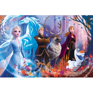 Trefl (16366) - "Magic of Frozen" - 100 pieces puzzle