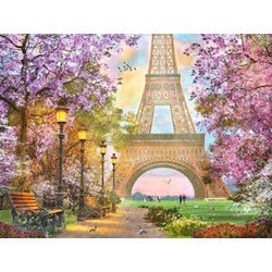 Ravensburger (16000) - "Paris Romance" - 1500 pieces puzzle