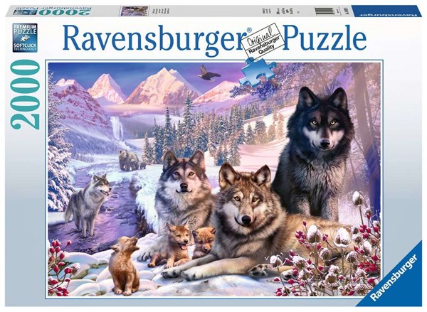Ravensburger (16012) - "Winter Wolves" - 2000 pieces puzzle