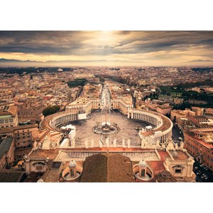 Ravensburger (14082) - "Beautiful Skylines, Rome" - 1000 pieces puzzle