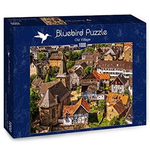 Bluebird Puzzle (70035) - "Old Village" - 1000 pieces puzzle