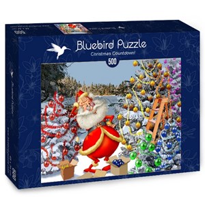 Bluebird Puzzle (70296) - "Christmas Countdown!" - 500 pieces puzzle