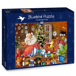 Bluebird Puzzle (70295) - "Christmas Time!" - 1000 pieces puzzle